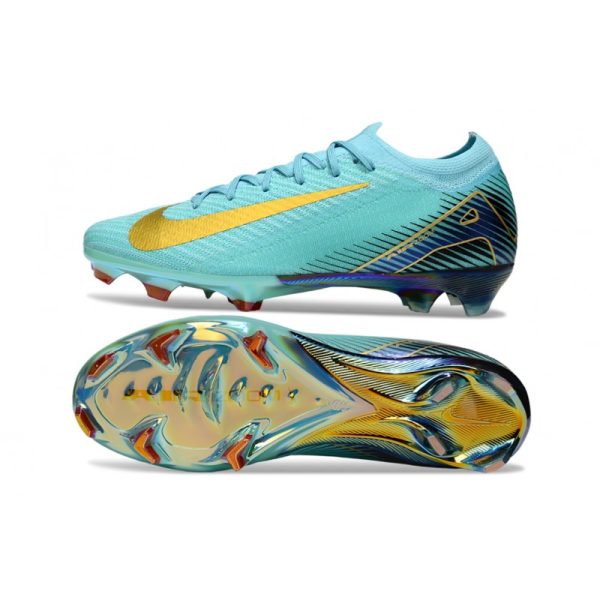 Nike Zoom Mercurial Vapor XVI Elite FG Neuf Bleu Or