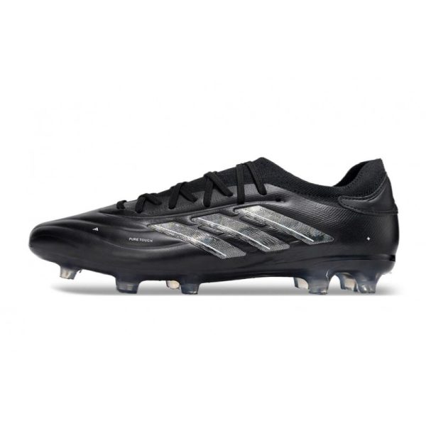 adidas Copa Pure II Elite+ FG Crampons Noir Carbone Gris