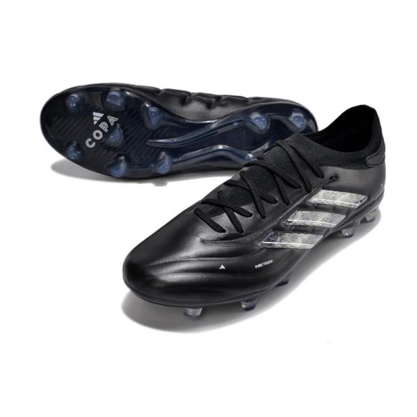 adidas Copa Pure II Elite+ FG Crampons Noir Carbone Gris