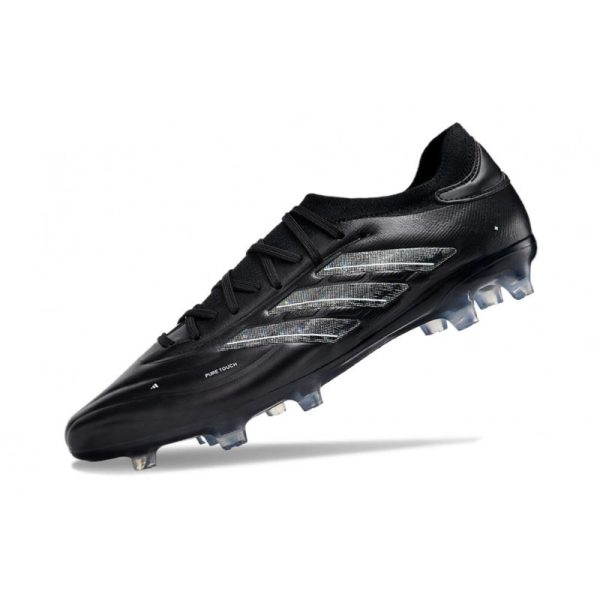 adidas Copa Pure II Elite+ FG Crampons Noir Carbone Gris