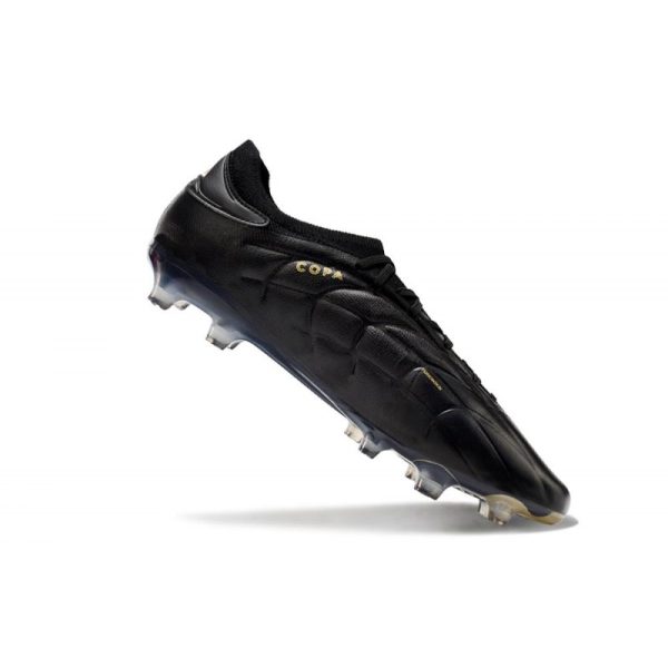 adidas Copa Pure II Elite+ FG Crampons Noir Carbone Or Métallique