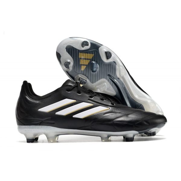 Chaussures de foot adidas Copa Pure.1 FG Nouvelles Noir Blanc