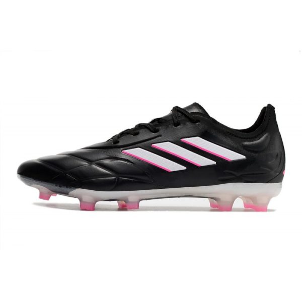 adidas Copa Pure.1 FG Nouvelles Noir Zero Met Rose Equipe Choc
