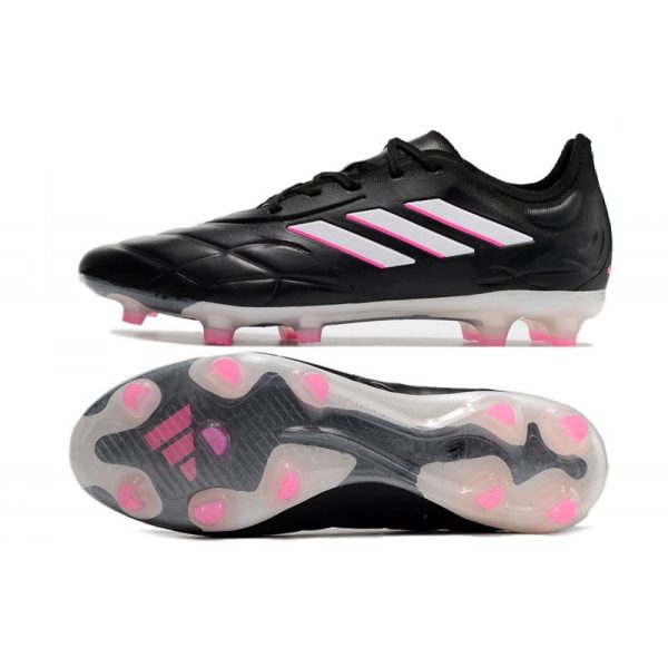 adidas Copa Pure.1 FG Nouvelles Noir Zero Met Rose Equipe Choc