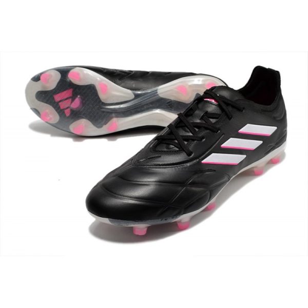 adidas Copa Pure.1 FG Nouvelles Noir Zero Met Rose Equipe Choc