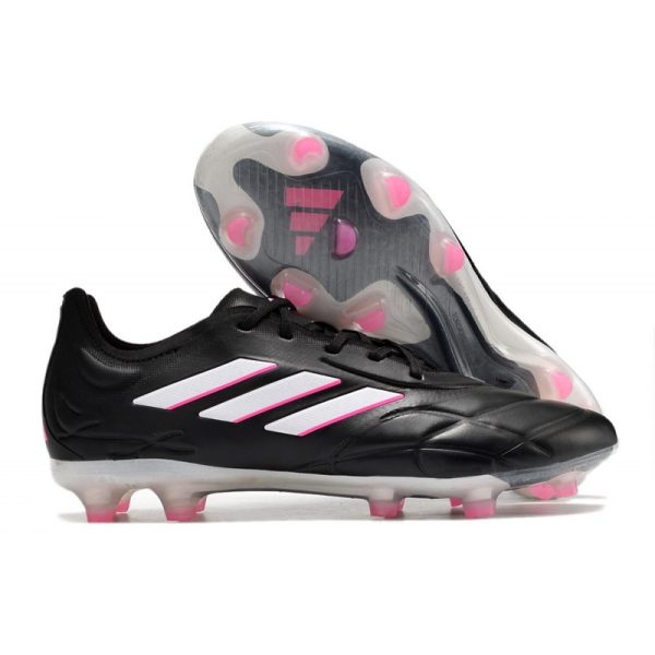 adidas Copa Pure.1 FG Nouvelles Noir Zero Met Rose Equipe Choc
