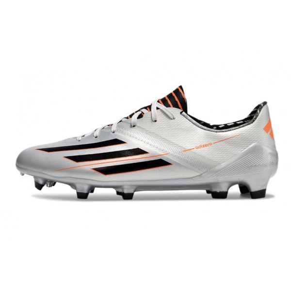 adidas F50 Elite FG Nouveau Argent Noir