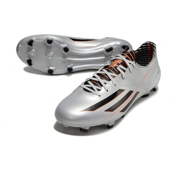 adidas F50 Elite FG Nouveau Argent Noir