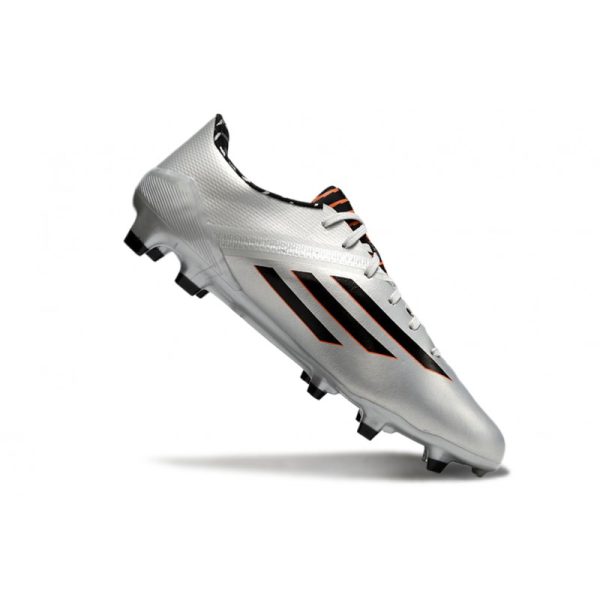 adidas F50 Elite FG Nouveau Argent Noir
