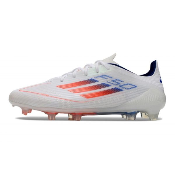 adidas F50 Elite FG Nouveau Blanc Bleu Rouge