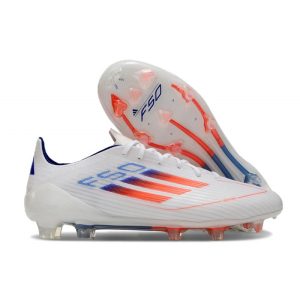 adidas F50 Elite FG Nouveau Blanc Bleu Rouge