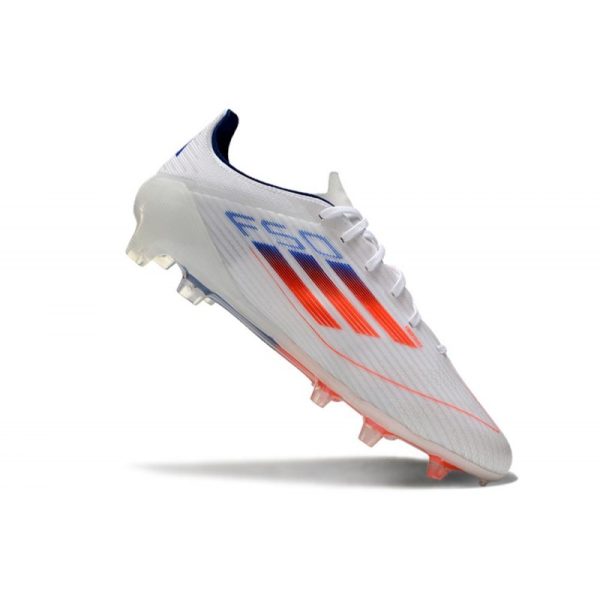adidas F50 Elite FG Nouveau Blanc Bleu Rouge