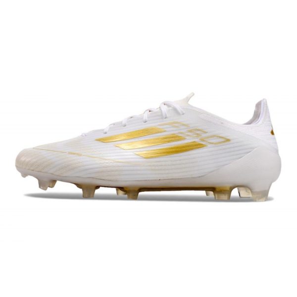 adidas F50 Elite FG Nouveau Blanc Dore