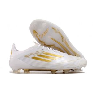 adidas F50 Elite FG Nouveau Blanc Dore