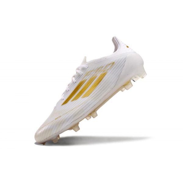 adidas F50 Elite FG Nouveau Blanc Dore
