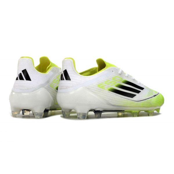 adidas F50 Elite FG Nouveau Blanc Noir Volt