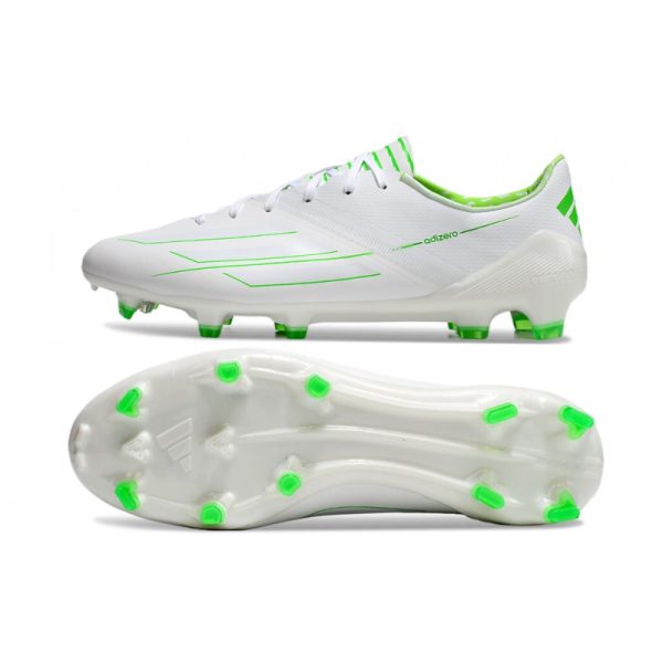 adidas F50 Elite FG Nouveau Blanc Vert