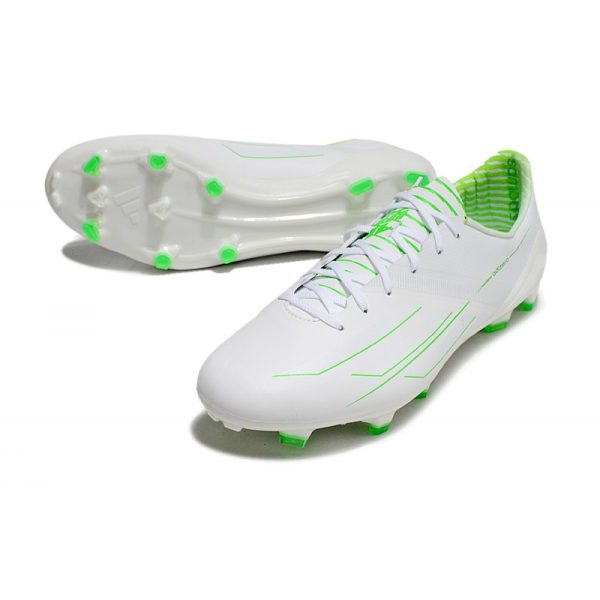 adidas F50 Elite FG Nouveau Blanc Vert