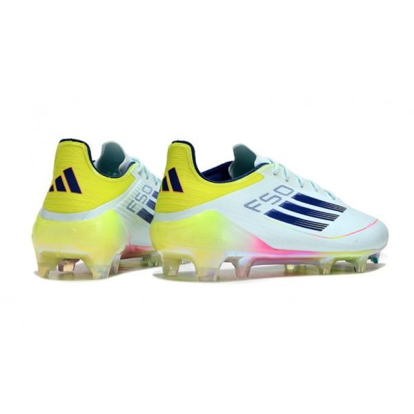 adidas F50 Elite FG Nouveau Bleu Noir Jaune