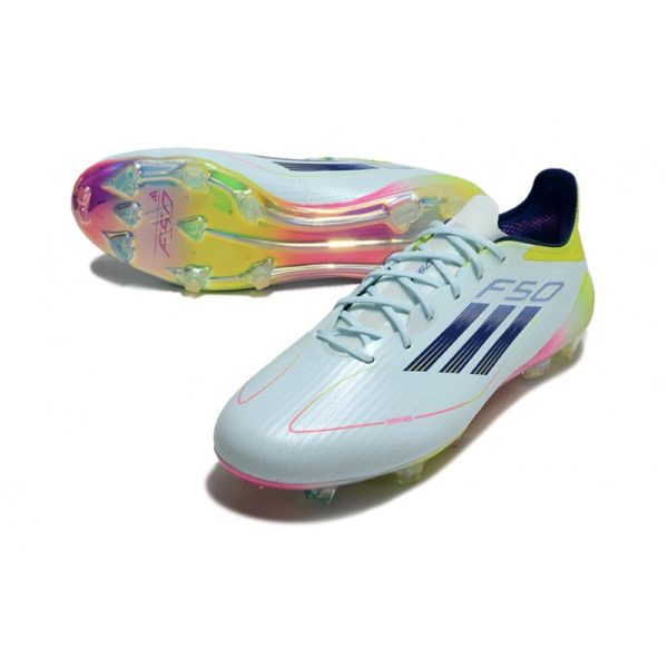 adidas F50 Elite FG Nouveau Bleu Noir Jaune