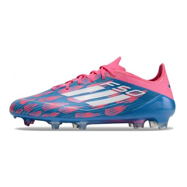 adidas F50 Elite FG Nouveau Bleu Solaire Blanc Ftwr Rose