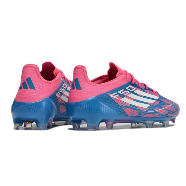 adidas F50 Elite FG Nouveau Bleu Solaire Blanc Ftwr Rose