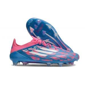 adidas F50 Elite FG Nouveau Bleu Solaire Blanc Ftwr Rose