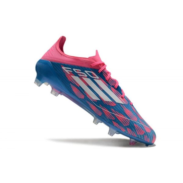 adidas F50 Elite FG Nouveau Bleu Solaire Blanc Ftwr Rose
