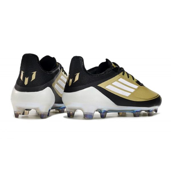 adidas F50 Elite FG Nouveau Doré Noir Blanc