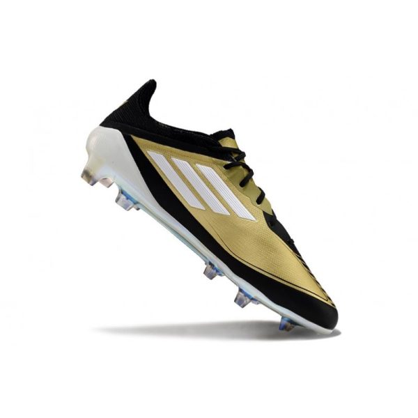 adidas F50 Elite FG Nouveau Doré Noir Blanc