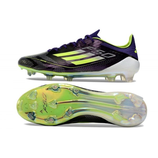 adidas F50 Elite FG Nouveau Fast Reborn - Violet Blanc Lucid Lemon