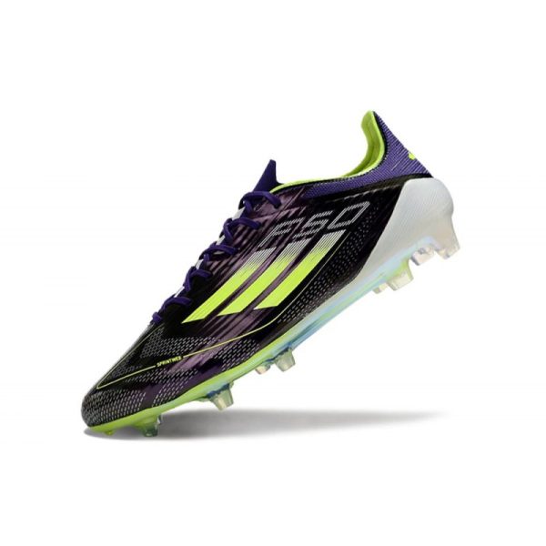 adidas F50 Elite FG Nouveau Fast Reborn - Violet Blanc Lucid Lemon
