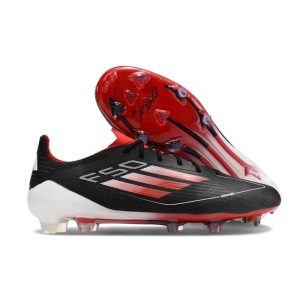 adidas F50 Elite FG Nouveau Noir Rouge