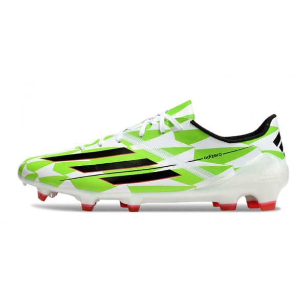 adidas F50 Elite FG Nouveau Vert Noir Blanc