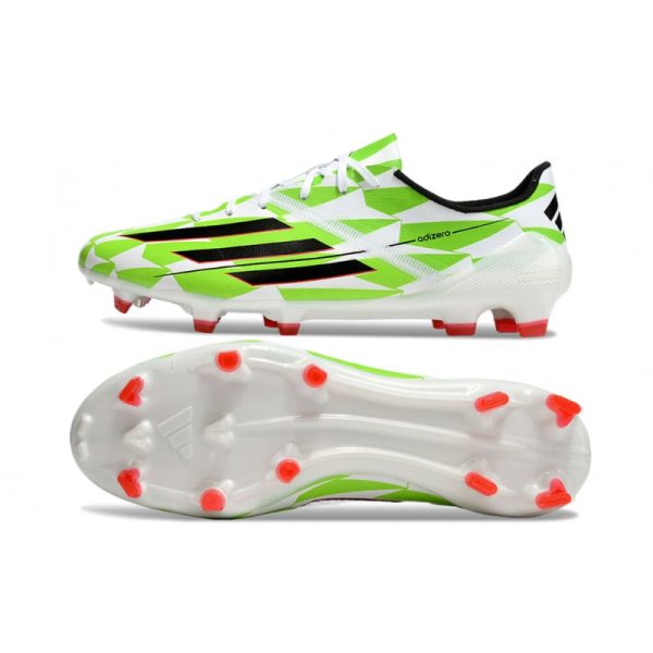 adidas F50 Elite FG Nouveau Vert Noir Blanc