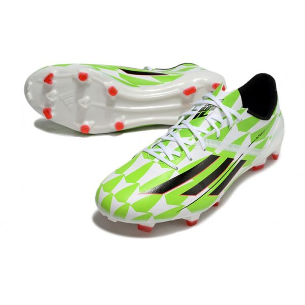 adidas F50 Elite FG Nouveau Vert Noir Blanc