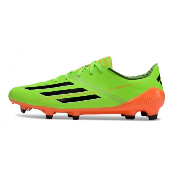 adidas F50 Elite FG Nouveau Vert Orange Noir