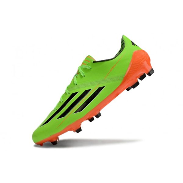 adidas F50 Elite FG Nouveau Vert Orange Noir