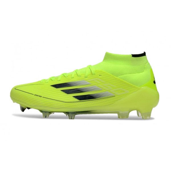 adidas F50 Elite Mid FG Nouvel Jaune Solaire Noir