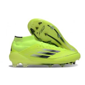 adidas F50 Elite Mid FG Nouvel Jaune Solaire Noir
