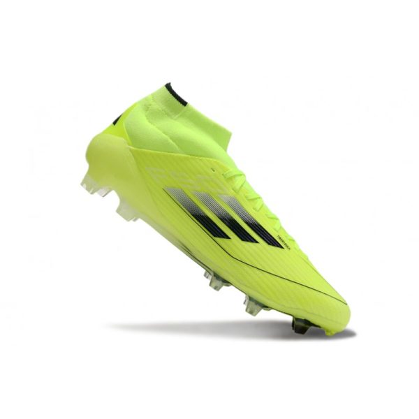 adidas F50 Elite Mid FG Nouvel Jaune Solaire Noir