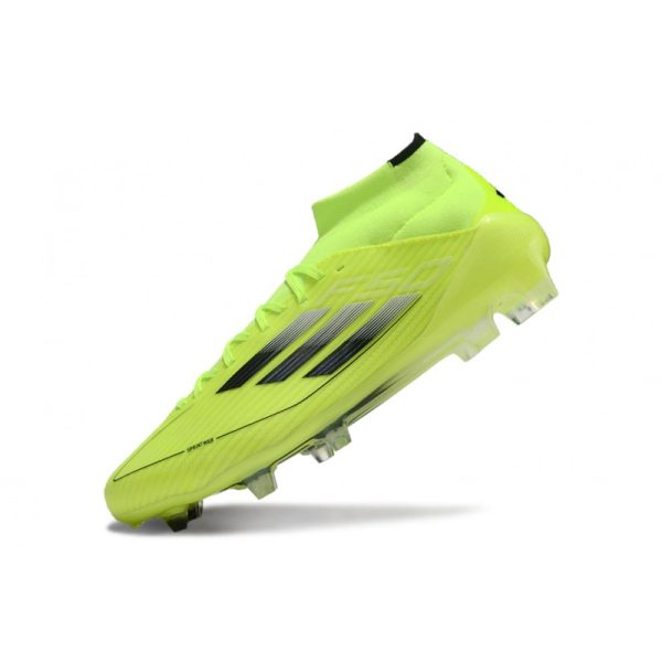 adidas F50 Elite Mid FG Nouvel Jaune Solaire Noir