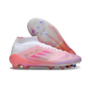 Chaussure de foot adidas F50 Elite Mid FG Nouvel Rose