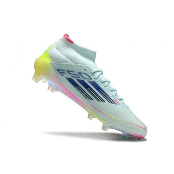adidas F50 Elite Mid FG Nouvel Stellar Icon - Bleu Jaune