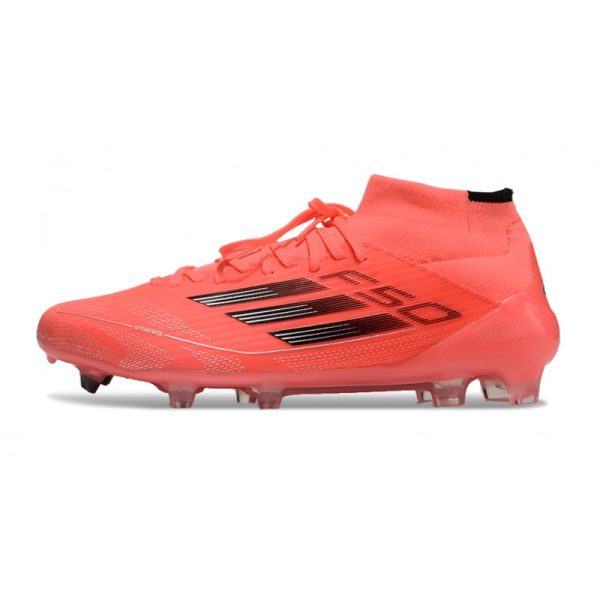 adidas F50 Elite Mid FG Nouvel Vivid Horizon - Turbo Noir Argenté