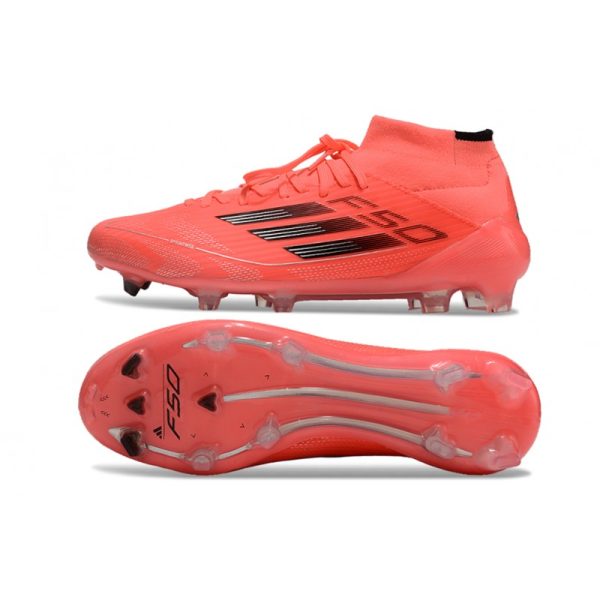 adidas F50 Elite Mid FG Nouvel Vivid Horizon - Turbo Noir Argenté