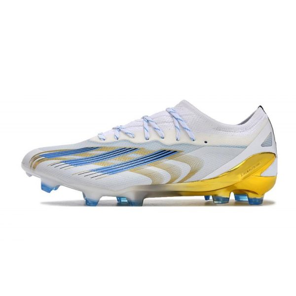 adidas Performance X Crazyfast Messi.1 FG Blanc Bleu Or