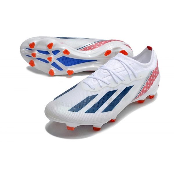 adidas Performance X Crazyfast Messi.1 FG Blanc Bleu Rouge