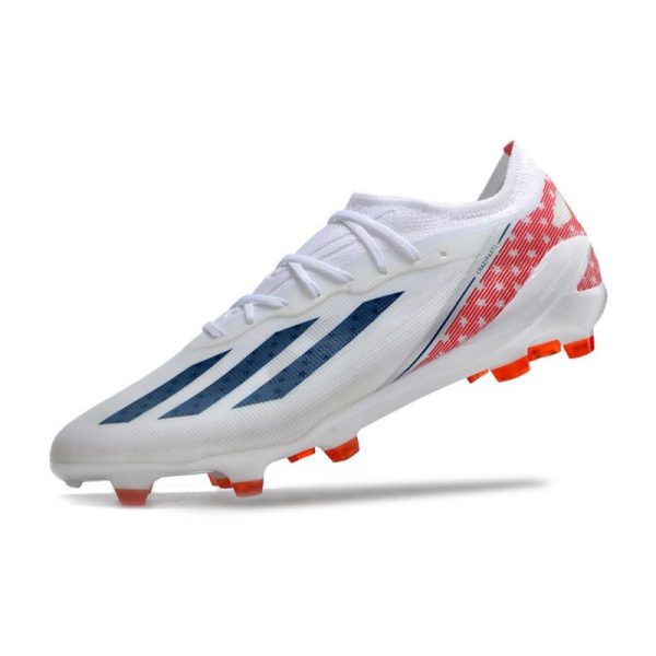 adidas Performance X Crazyfast Messi.1 FG Blanc Bleu Rouge