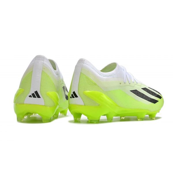 adidas Performance X Crazyfast Messi.1 FG Crazyrush - Blanc Noir Lucid Lemon